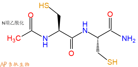 专肽生物产品二肽Ac-Cys-Cys-NH222636-00-6