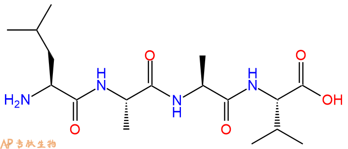 专肽生物产品四肽Leu-Ala-Ala-Val875076-56-5
