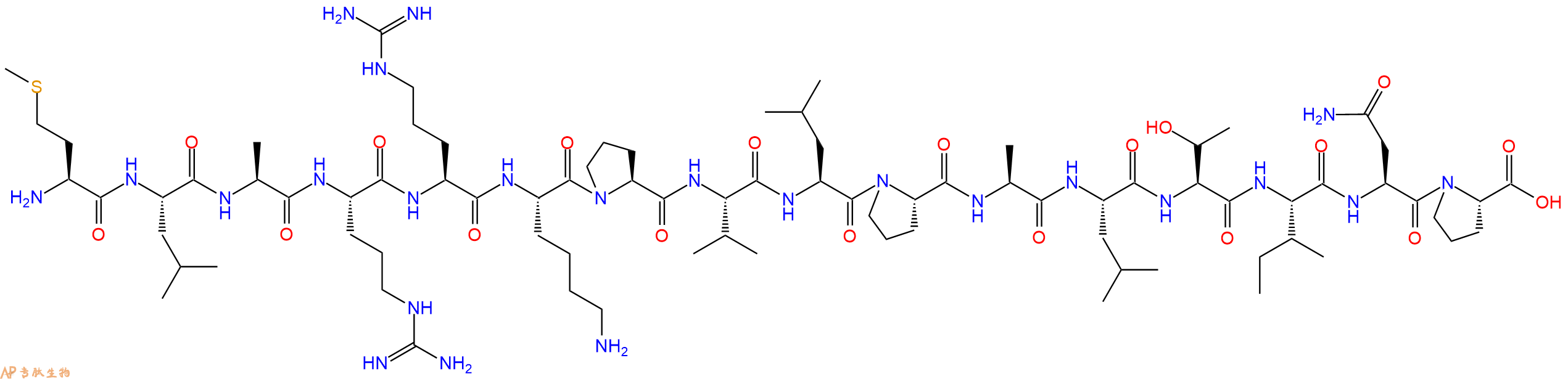 专肽生物产品MAPKK2(1-16)(human, mouse, rat)496957-39-2
