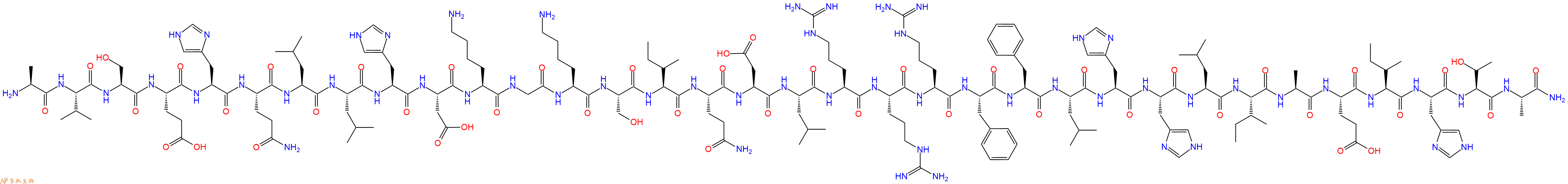 专肽生物产品Hypercalcemia Malignancy Factor (1-34), amide, human112955-31-4