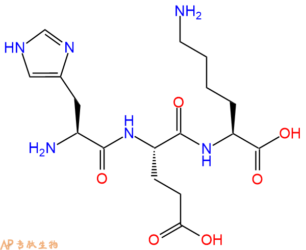 专肽生物产品三肽His-Glu-Lys