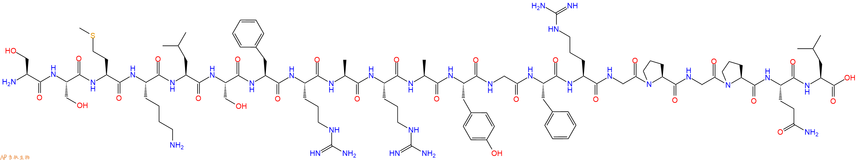 专肽生物产品内源肽Catestatin (human)197151-46-5