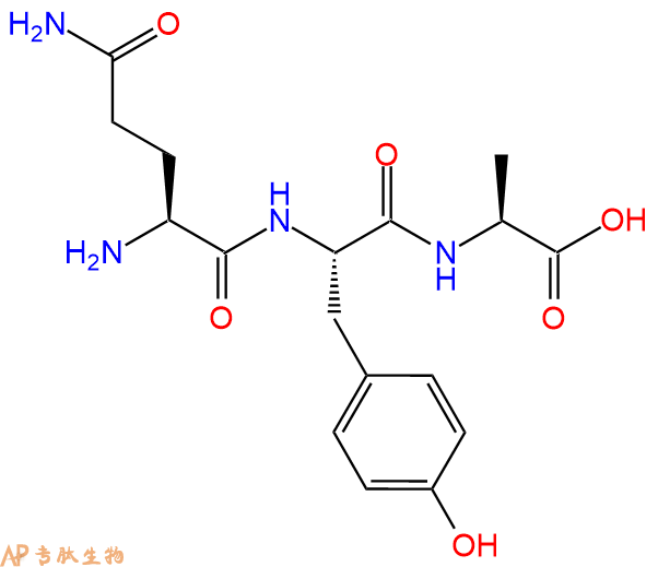 专肽生物产品三肽Gln-Tyr-Ala