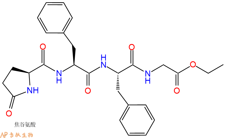 专肽生物产品三肽pGlu-Phe-Phe-Gly-乙酯化62307-62-4