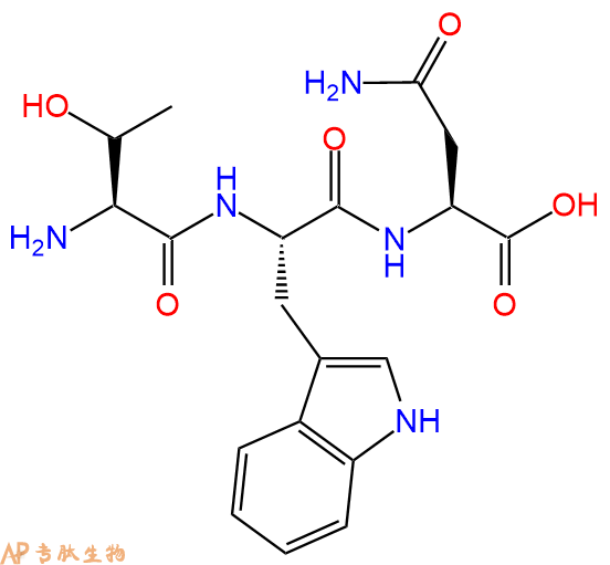 专肽生物产品三肽Thr-Trp-Asn
