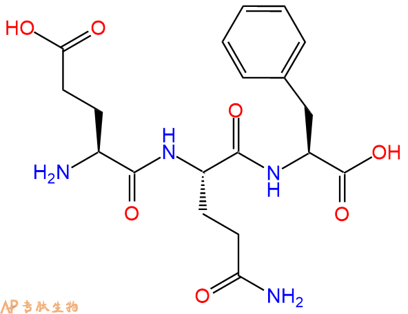 专肽生物产品三肽Glu-Gln-Phe
