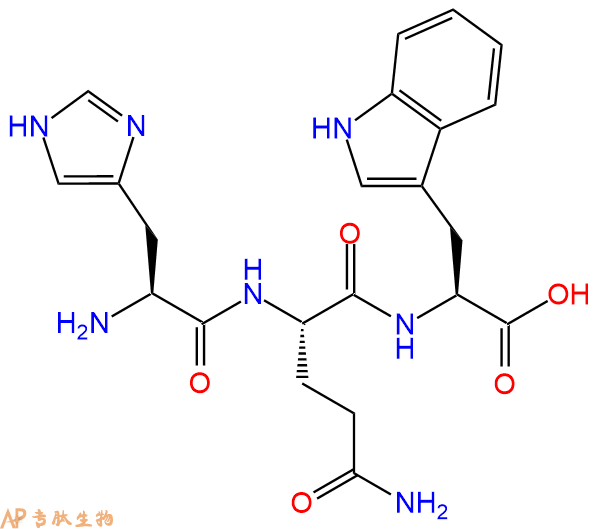 专肽生物产品三肽His-Gln-Trp
