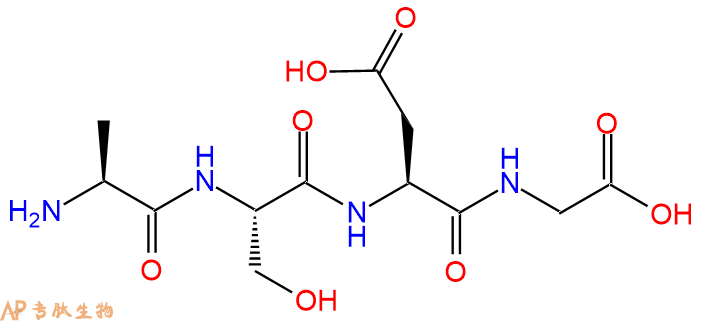 专肽生物产品四肽Ala-Ser-Asp-Gly101301-60-4