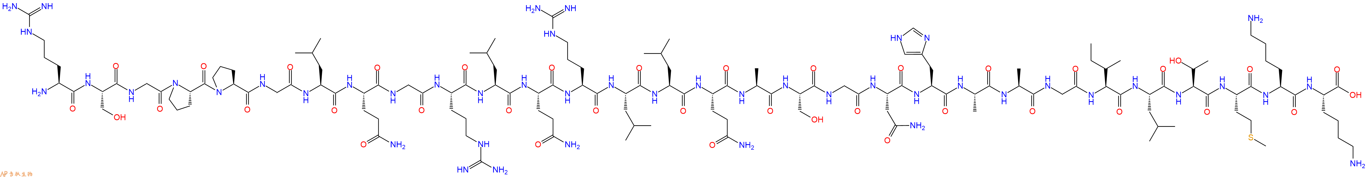 专肽生物产品OrexinB[Lys29, 30], canine