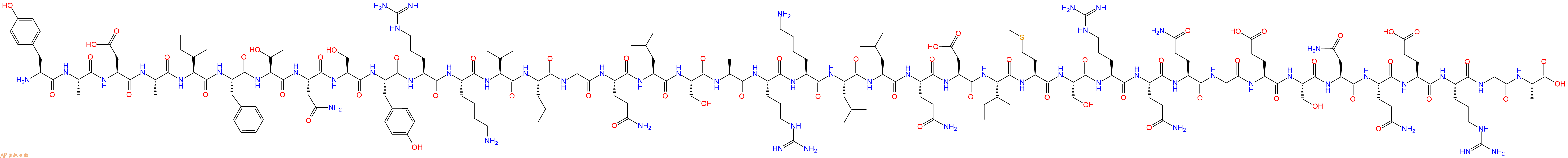 专肽生物产品GHRF(1-40), human84069-10-3