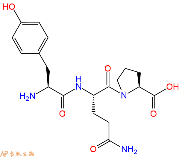 专肽生物产品三肽Tyr-Gln-Pro