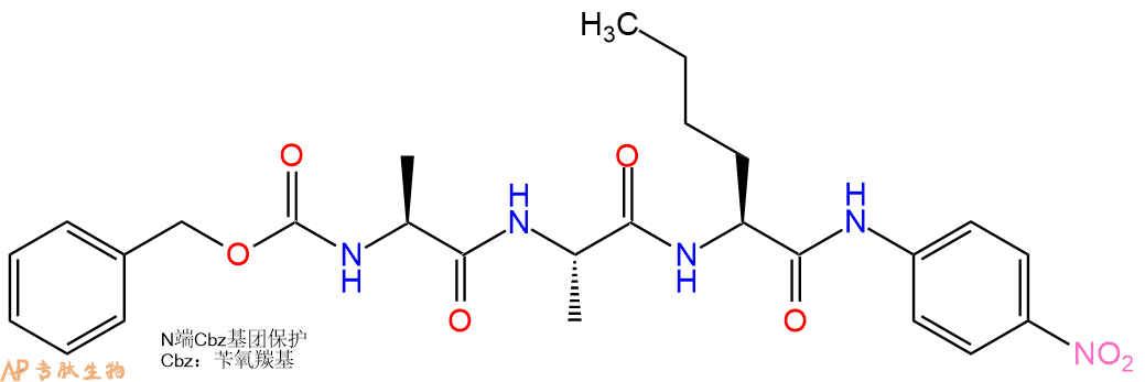 专肽生物产品Cbz-Ala-Ala-Nle-Nan61043-30-9