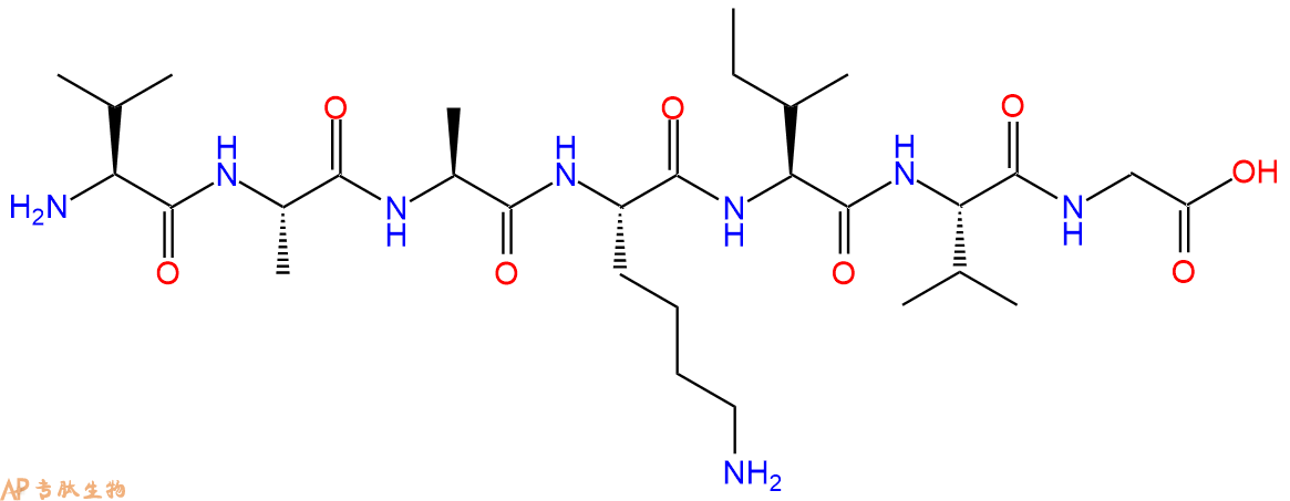 专肽生物产品七肽VAAKIVG18911-94-9