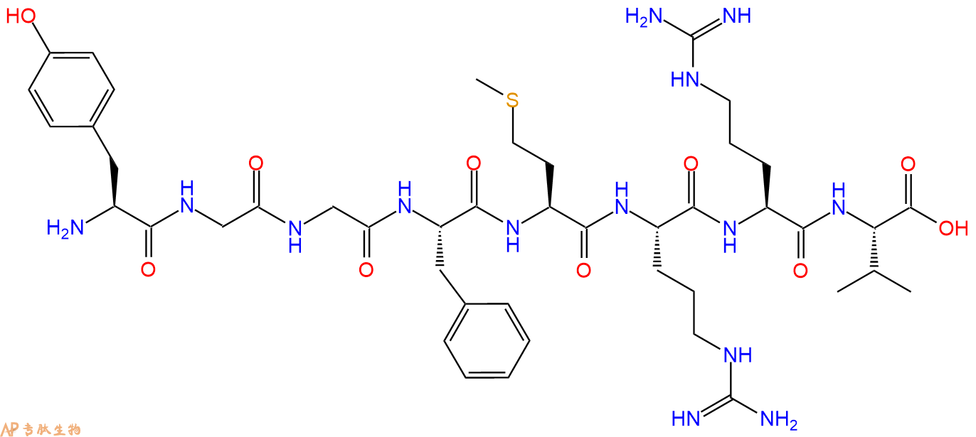专肽生物产品Metorphinamide, free acid、Adrenorphin, free acid88866-92-6