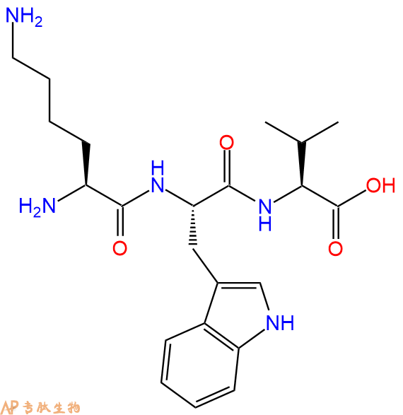 专肽生物产品三肽Lys-Trp-Val