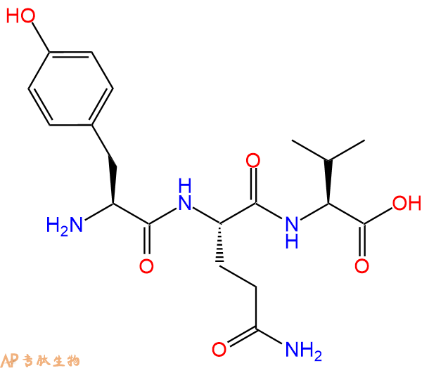 专肽生物产品三肽Tyr-Gln-Val