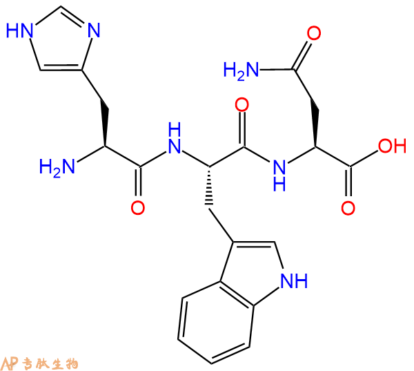 专肽生物产品三肽His-Trp-Asn