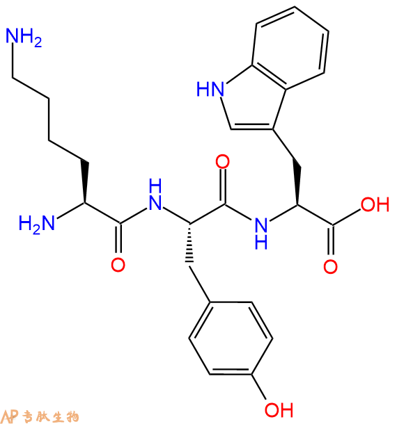 专肽生物产品三肽Lys-Tyr-Trp