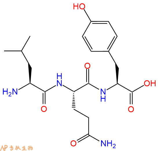 专肽生物产品三肽Leu-Gln-Tyr