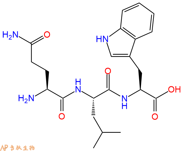 专肽生物产品三肽Gln-Leu-Trp