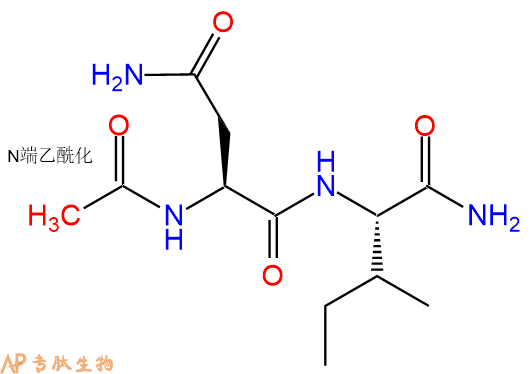 专肽生物产品二肽Ac-Asn-Ile-NH2