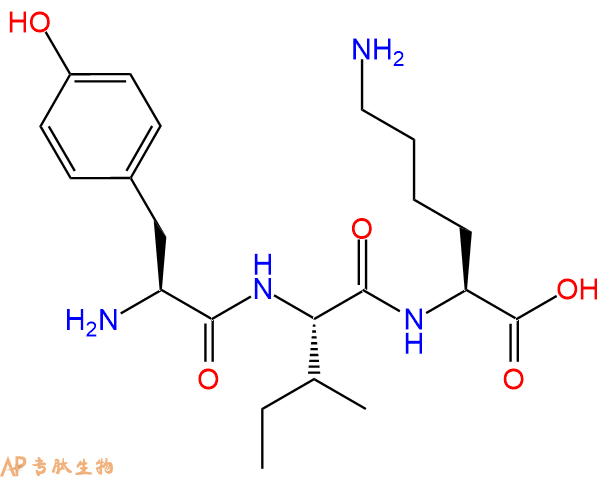 专肽生物产品三肽Tyr-Ile-Lys