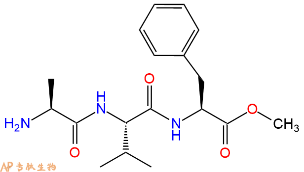 专肽生物产品三肽H2N&minus;Ala&minus;Val&minus;Phe&minus;CO2Me63327-92-4
