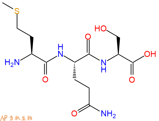 专肽生物产品三肽Met-Gln-Ser