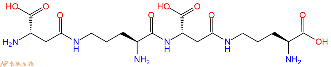 专肽生物产品门冬氨酸鸟氨酸门冬氨酸鸟氨酸聚合物、(Asp)-(Orn)-(Asp)-(Orn)