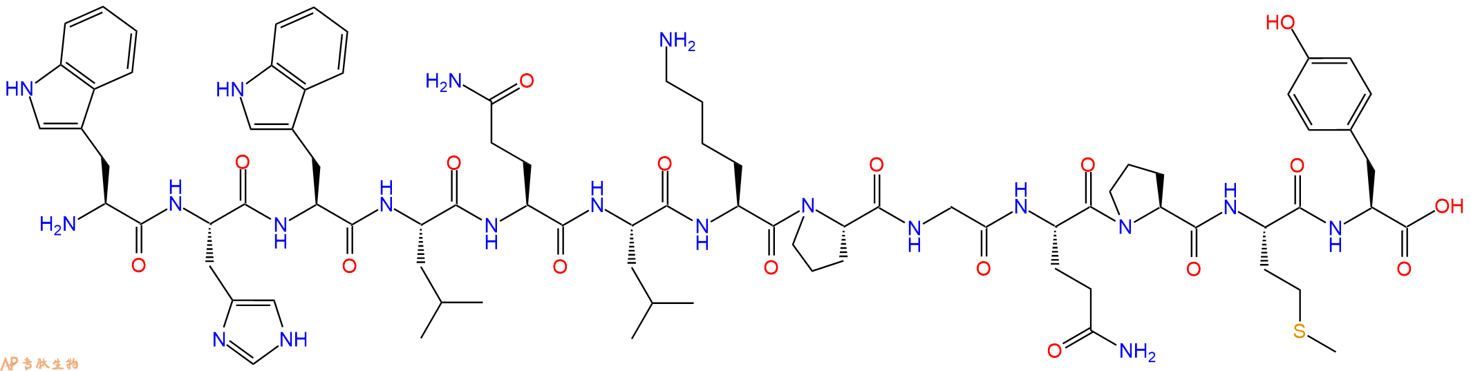 专肽生物产品a-Mating Factor, yeast、alpha-Mating Factor Pheromone, yeast59401-28-4/189064-09-3