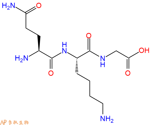 专肽生物产品三肽Gln-Lys-Gly