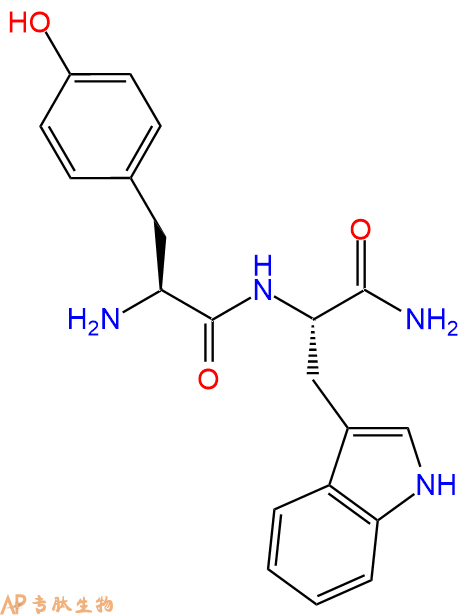 专肽生物产品二肽Tyr-Trp-NH2165192-28-9