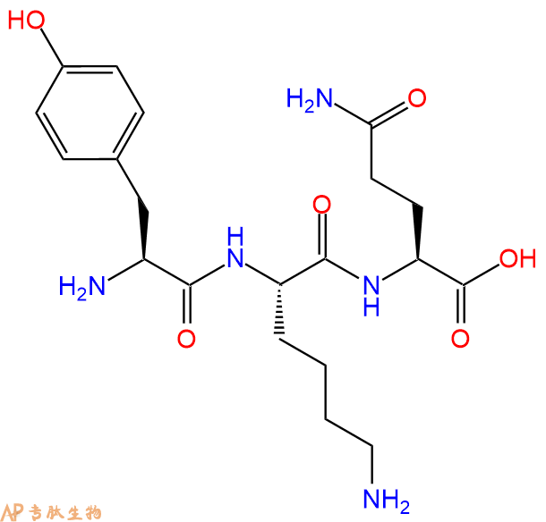 专肽生物产品三肽Tyr-Lys-Gln