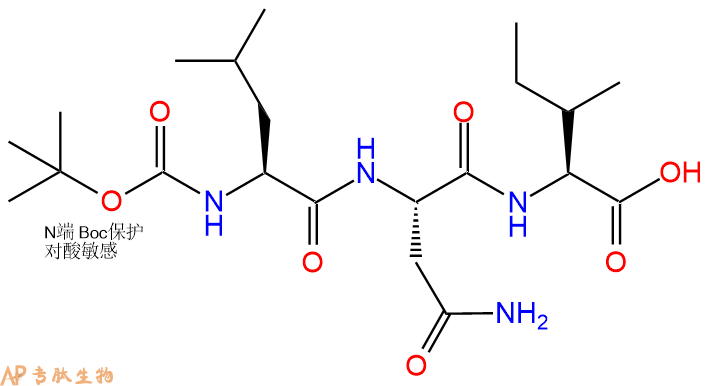 专肽生物产品三肽Boc-Leu-Asn-Ile114275-24-0