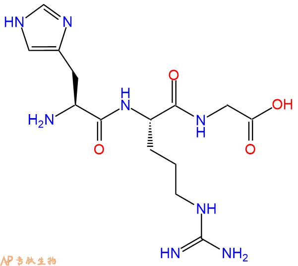 专肽生物产品三肽His-Arg-Gly