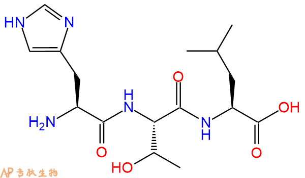 专肽生物产品三肽His-Thr-Leu