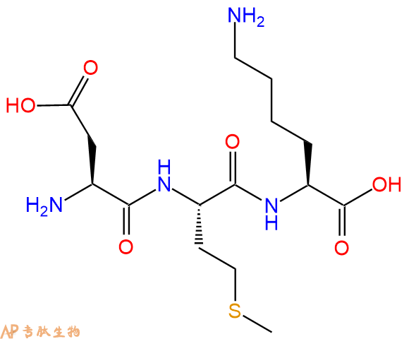 专肽生物产品三肽Asp-Met-Lys