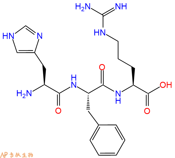 专肽生物产品三肽His-Phe-Arg