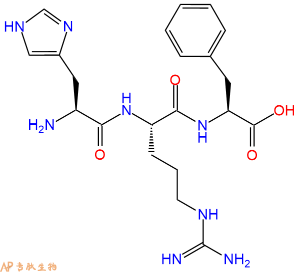 专肽生物产品三肽His-Arg-Phe