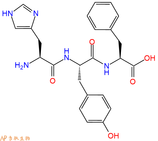 专肽生物产品三肽His-Tyr-Phe
