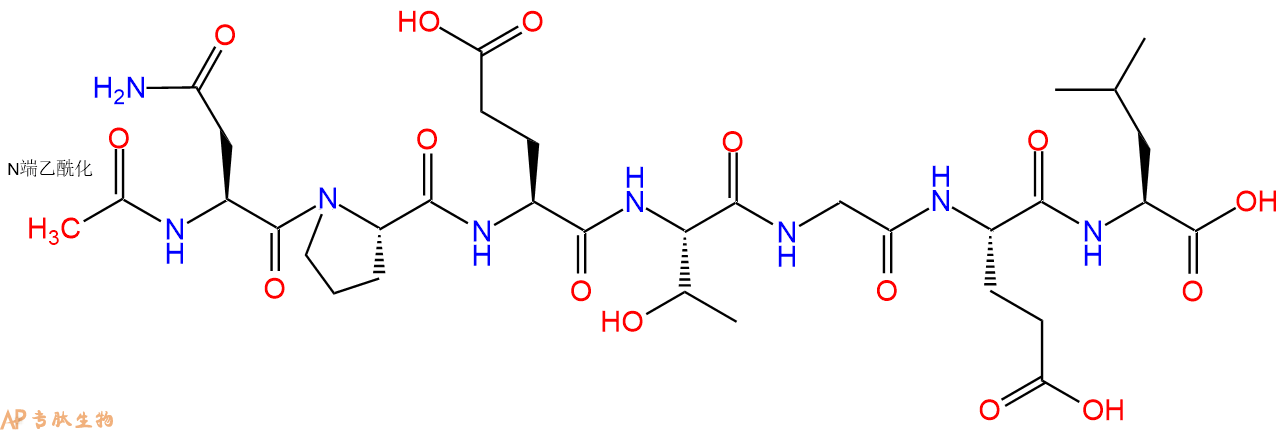 专肽生物产品七肽Ac-NPETGEL1435913-52-2