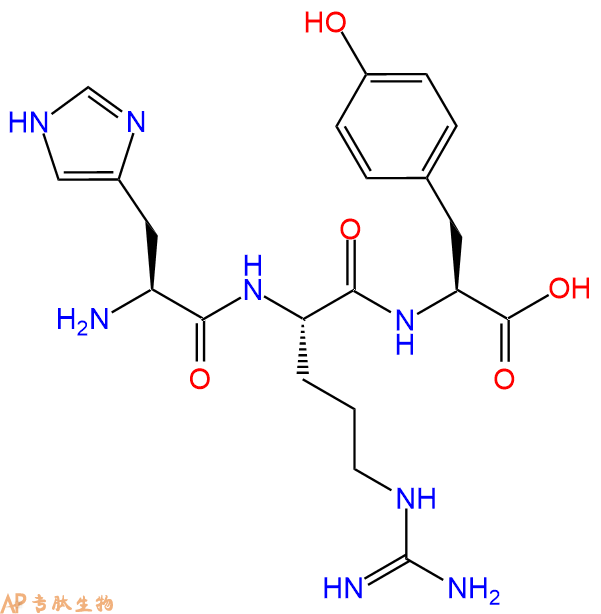 专肽生物产品三肽His-Arg-Tyr