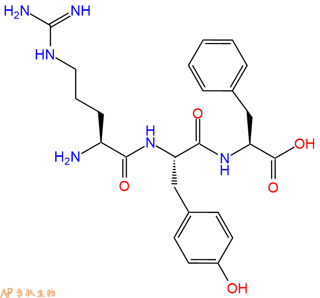 专肽生物产品三肽Arg-Tyr-Phe