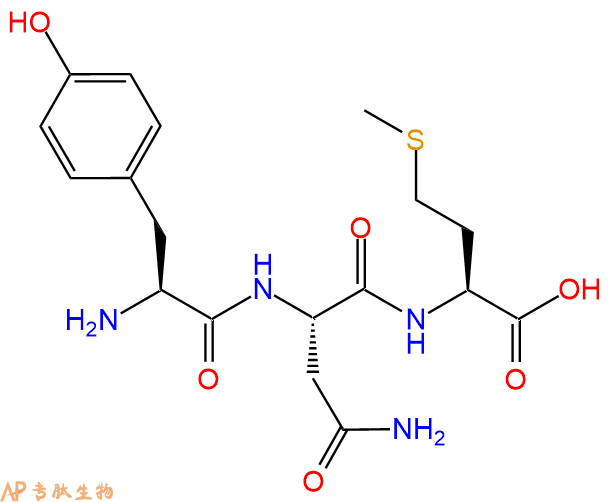 专肽生物产品三肽Tyr-Asn-Met