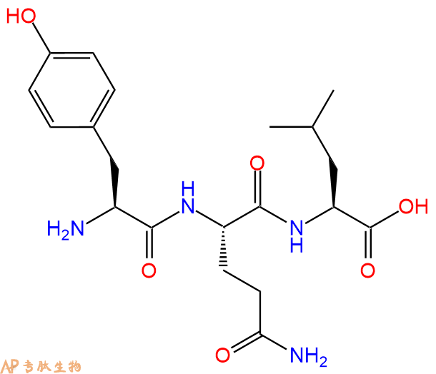 专肽生物产品三肽Tyr-Gln-Leu