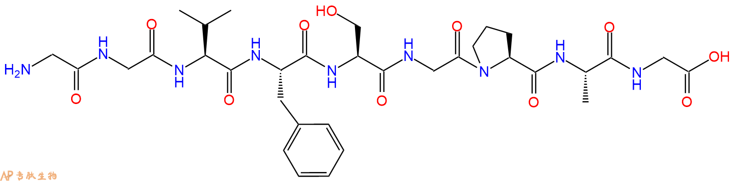 专肽生物产品九肽GGVFSGPAG212319-85-2