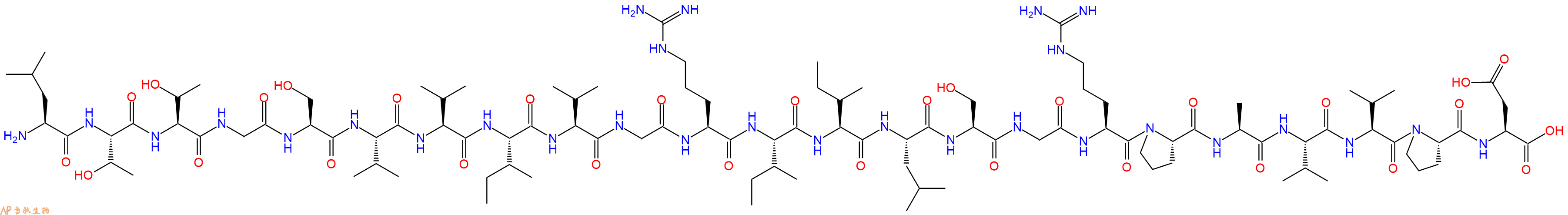 专肽生物产品HCVNS4A Protein (18-40)(JTstrain)188427-41-0