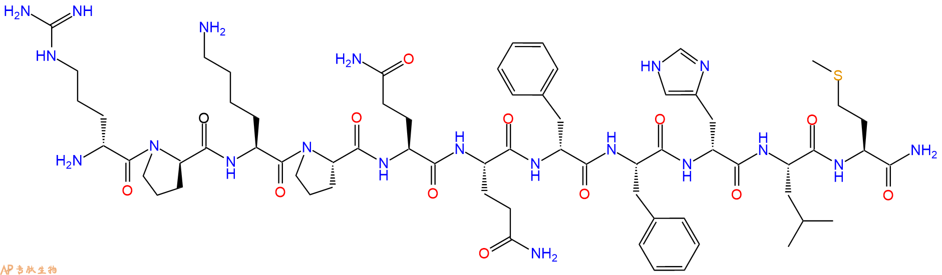 专肽生物产品P物质肽[DArg1, DPro2, DPhe7, DHis9]- Substance P115760-58-2