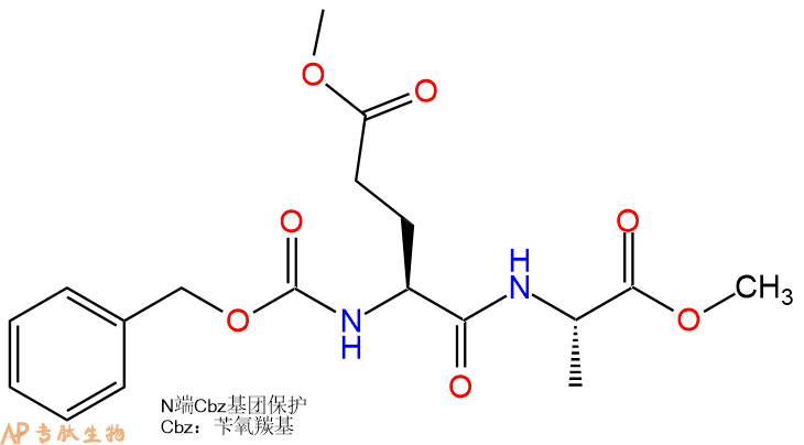 专肽生物产品二肽Cbz-Glu(OMe)-Ala-甲酯化4823-97-6