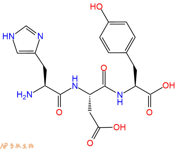 专肽生物产品三肽His-Asp-Tyr